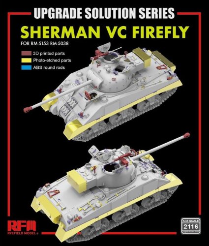 Przejdź do produktu Rye Field Model 2116 - 1:35 Sherman Vc Firefly - Upgrade Solution