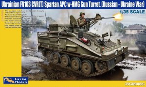 Przedsprzedaż - Gecko Models 35GM0056 - 1:35 Ukrainian FV103 CVR(T) Spartan APC with HMG Gun Turret