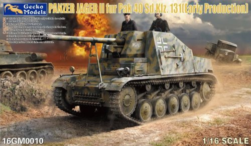 Przejdź do produktu Gecko Models 16GM0010 - 1:16 Panzer Jager II fur Pak 40 Sd.Kfz. 131 Early Production