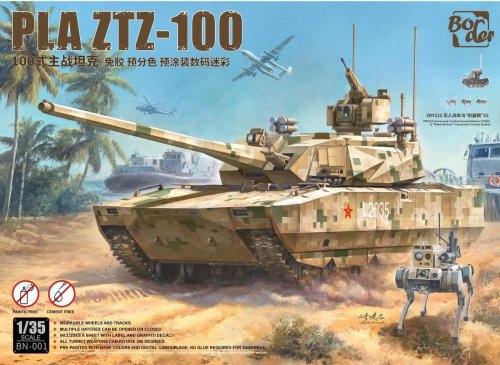 Przejdź do produktu Przedsprzedaż - Border BN001 - 1:35 PLA ZTZ-100