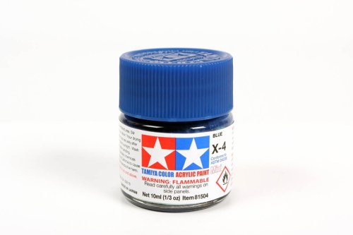 Przejdź do produktu TAMIYA 81504 X-4 - Farba akrylowa Blue 10 ml
