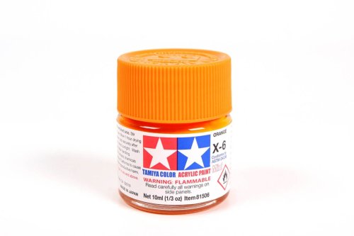 Przejdź do produktu TAMIYA 81506 X-6 - Farba akrylowa Orange 10 ml