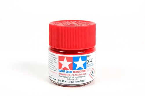 Przejdź do produktu TAMIYA 81507 X-7 - Farba akrylowa Red 10 ml