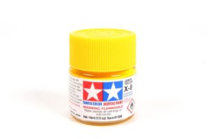 TAMIYA 81508 X-8 - Farba akrylowa Yellow 10 ml
