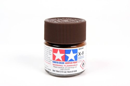 Przejdź do produktu TAMIYA 81509 X-9 - Farba akrylowa Brown 10 ml