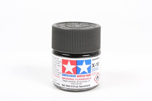 Przejdź do produktu TAMIYA 81510 X-10 - Farba akrylowa Gun Metal 10 ml