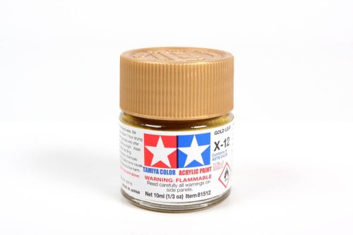 Przejdź do produktu TAMIYA 81512 X-12 - Farba akrylowa Gold Leaf 10 ml