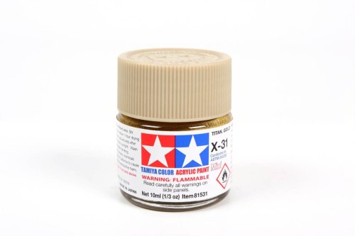 Przejdź do produktu TAMIYA 81531 X-31 - Farba akrylowa Titanium Gold 10 ml