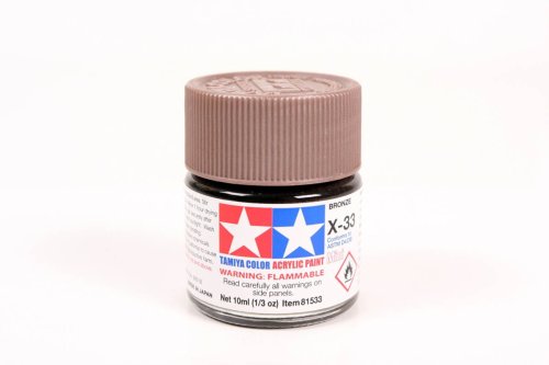 Przejdź do produktu TAMIYA 81533 X-33 - Farba akrylowa Bronze 10 ml