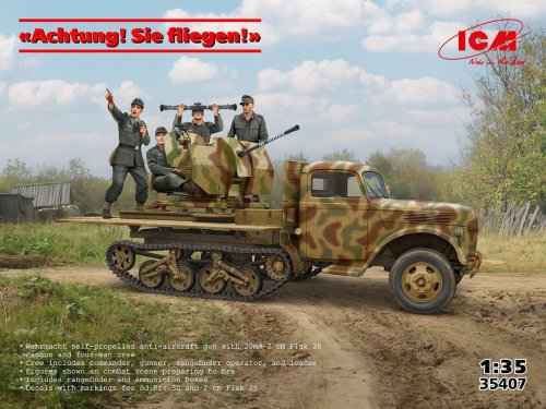 Przejdź do produktu ICM 35407 - 1:35 Achtung! Sie Fliegen