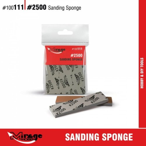 Przejdź do produktu Mirage 100111 - Gąbki doszlifowania #2500 - 6 sztuk