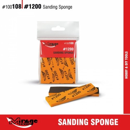 Przejdź do produktu Mirage 100108 - Gąbki doszlifowania #1200 - 6 sztuk