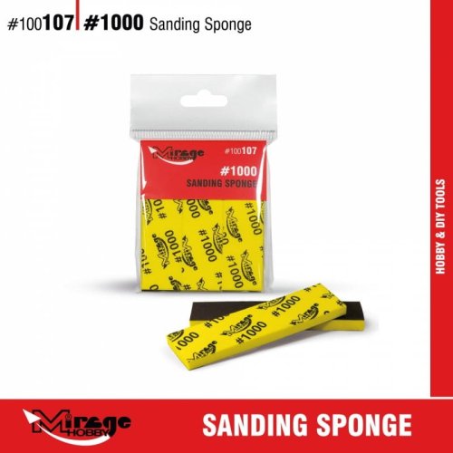 Przejdź do produktu Mirage 100107 - Gąbki doszlifowania #1000 - 6 sztuk