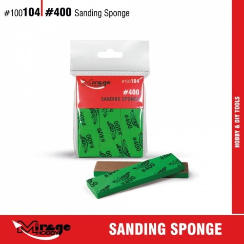 Przejdź do produktu Mirage 100104 - Gąbki doszlifowania #400 - 6 sztuk