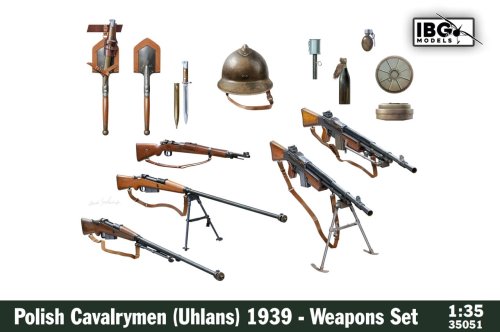 Przejdź do produktu IBG 35051 - 1:35 Polish Cavalrymen Uhlans 1939 - Weapons Set