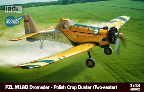 Przejdź do produktu IBG 48002 - 1:48 PZL M18 Dromader - Polish Crop Duster Two-seater