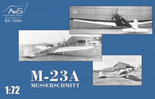 Przejdź do produktu Avis BX72054 - 1:72 Messerschmitt M-23A