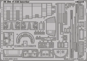Eduard 49492 - 1:48 F-15E interior