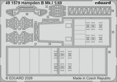 Przejdź do produktu Eduard 491579 - 1:48 Hampden B Mk.I