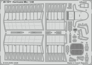 Eduard 491577 - 1:48 Hurricane Mk.I