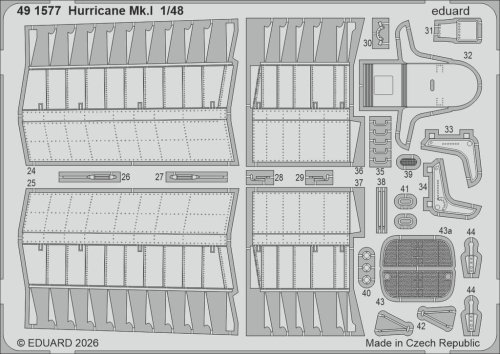 Przejdź do produktu Eduard 491577 - 1:48 Hurricane Mk.I