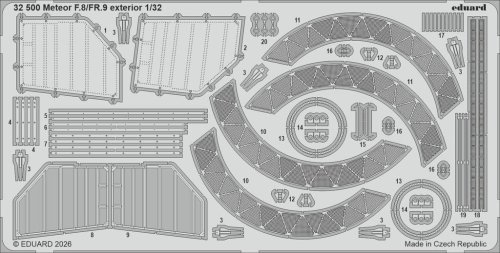 Przejdź do produktu Eduard 32500 - 1:32 Meteor F.8/FR.9 exterior