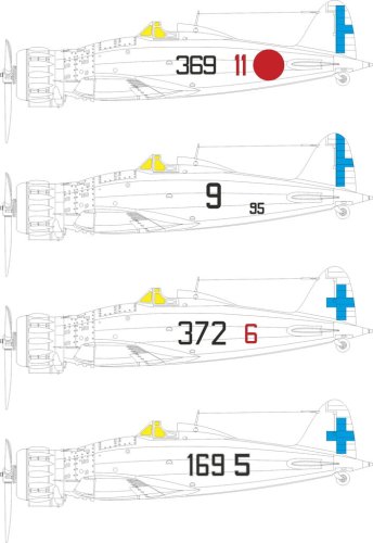 Przejdź do produktu Eduard JX345 - 1:32 MC.200 Saetta tactical marking