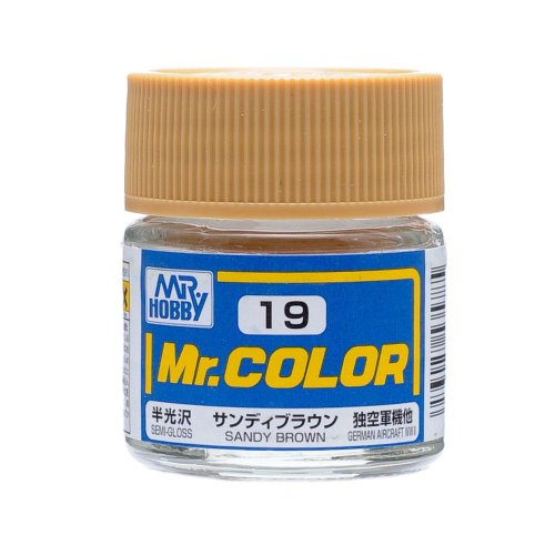 Przejdź do produktu Mr.Hobby C019 - Farba Sandy Brown 10 ml