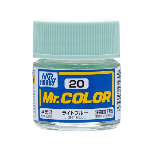 Przejdź do produktu Mr.Hobby C020 - Farba Light Blue 10 ml