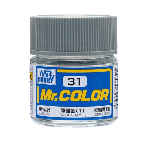 Przejdź do produktu Mr.Hobby C031 - Farba Dark Gray (1) 10 ml