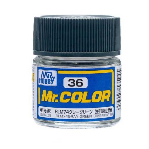 Przejdź do produktu Mr.Hobby C036 - Farba RLM74 Gray Green 10 ml