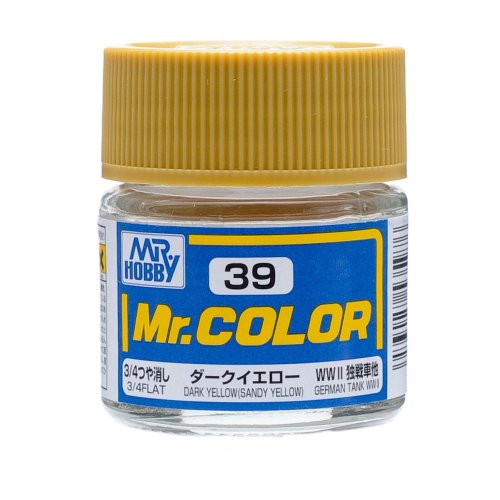 Przejdź do produktu Mr.Hobby C039 - Farba Dark Yellow (Sandy Yellow) 10 ml