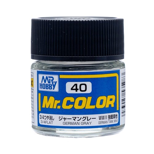 Przejdź do produktu Mr.Hobby C040 - Farba German Gray 10 ml
