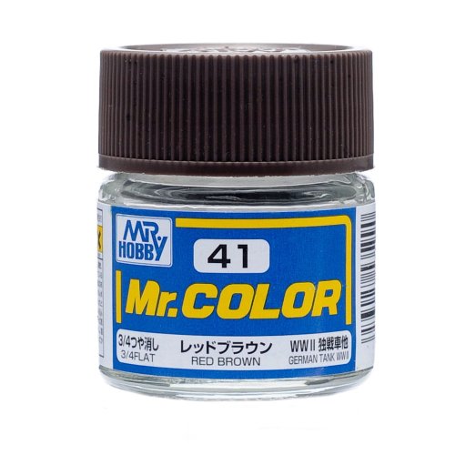 Przejdź do produktu Mr.Hobby C041 - Farba Red Brown 10 ml