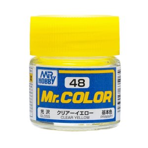 Mr.Hobby C048 - Farba Clear Yellow 10 ml
