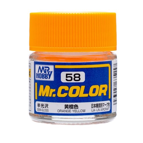 Przejdź do produktu Mr.Hobby C058 - Farba Orange Yellow 10 ml