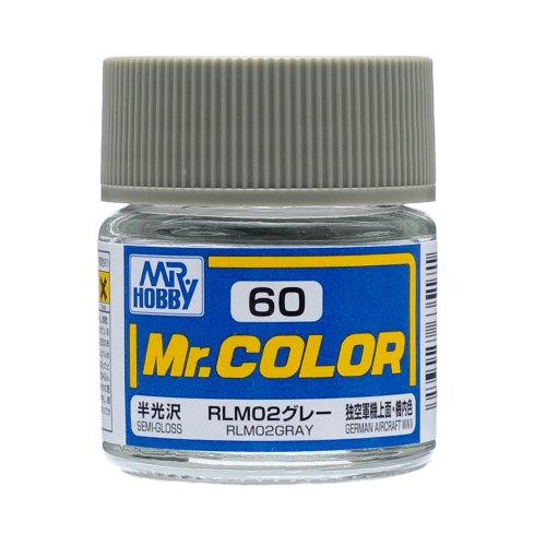 Przejdź do produktu Mr.Hobby C060 - Farba RLM02 Gray 10 ml