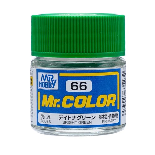 Przejdź do produktu Mr.Hobby C066 - Farba Bright Green 10 ml