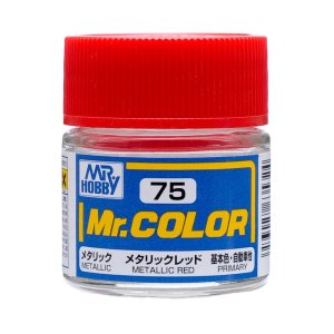 Mr.Hobby C075 - Farba Metallic Red 10 ml