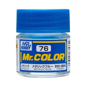 Mr.Hobby C076 - Farba Metallic Blue 10 ml