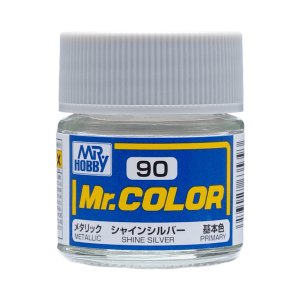 Mr.Hobby C090 - Farba Shine Silver 10 ml