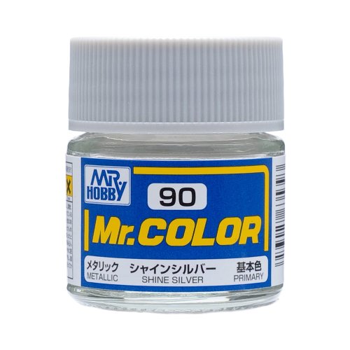 Przejdź do produktu Mr.Hobby C090 - Farba Shine Silver 10 ml