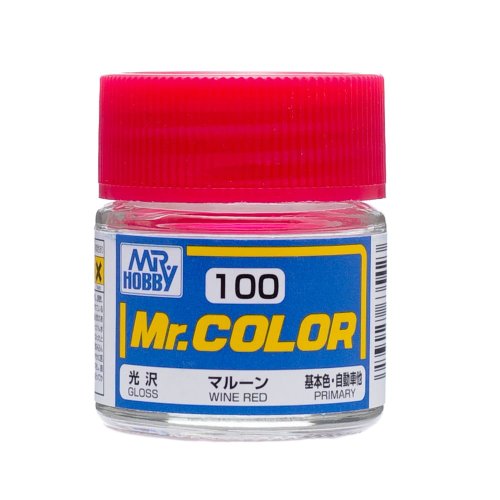 Przejdź do produktu Mr.Hobby C100 - Farba Wine Red 10 ml