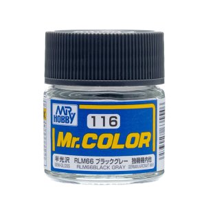 Mr.Hobby C116 - Farba RLM66 Black Gray 10 ml