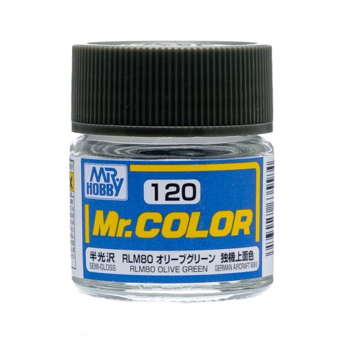 Przejdź do produktu Mr.Hobby C120 - Farba RLM80 Olive Green 10 ml