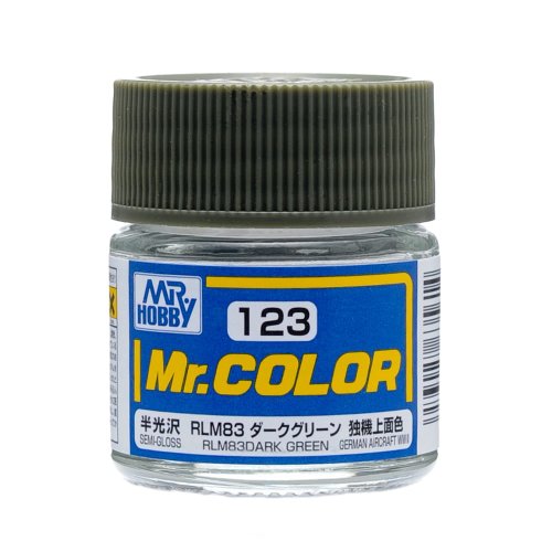 Przejdź do produktu Mr.Hobby C123 - Farba RLM83 Dark Green 10 ml