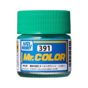 Mr.Hobby C391 - Farba Interior Turquoise Green Sovie 10 ml