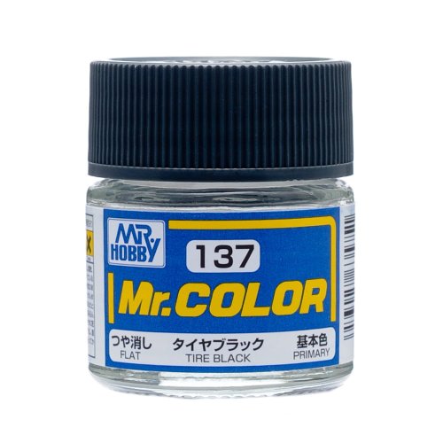 Przejdź do produktu Mr.Hobby C137 - Farba Tire Black 10 ml
