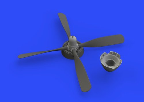 Przejdź do produktu EDUARD 648360 - 1:48 P-51D Hamilton Standard uncuffed propeller
