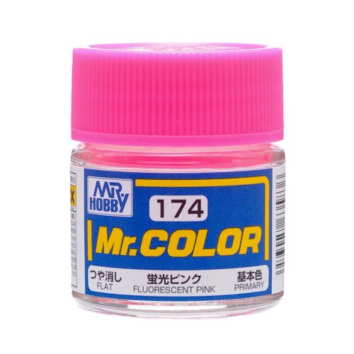 Przejdź do produktu Mr.Hobby C174 - Farba Fluorescent Pink 10 ml